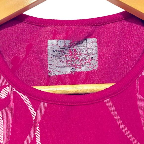Athleta Pink Yoga Floral Twist Tank S - Picture 5 of 7